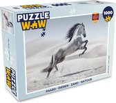 Puzzel Paard - Dieren - Zand - Natuur - Legpuzzel - Puzzel 1000 stukjes volwassenen