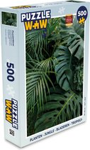 Puzzel Planten - Jungle - Bladeren - Tropisch - Legpuzzel - Puzzel 500 stukjes