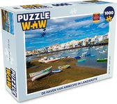 Puzzel De haven van Arrecife in Lanzarote - Legpuzzel - Puzzel 1000 stukjes volwassenen