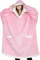 AG Commerce - Flanel Wearable Deken - Fleece plaid - Fleece Deken Met Mouwen - Hoodie Deken - Snuggie - Deken Voor Volwassenen