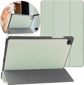 Étui pour tablette Samsung Galaxy Tab A9 Plus - Bookcase à trois volets iMoshion - Vert clair