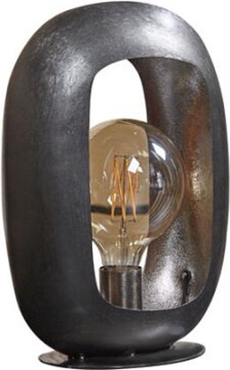 Tafellamp Arch L - Zwart nikkel