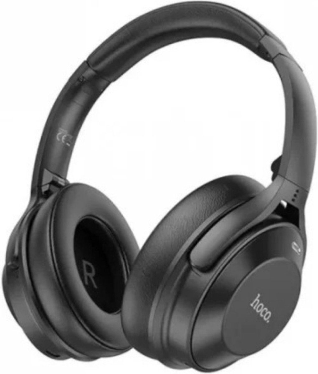 Hoco W37 Draadloze Stereo Over-Ear Koptelefoon met Active Noise Canceling Zwart