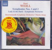 Symphonies Nos.1 And 2 - Kurt Weill - Bournemouth Symphony Orchestra o.l.v. Marin Alsop