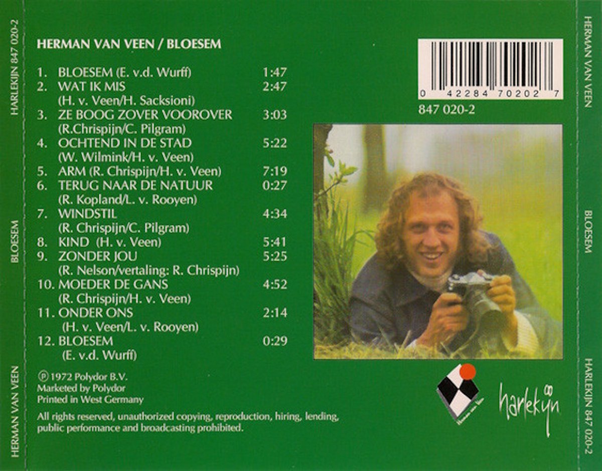 Herman Van Veen - Bloesem (CD), Herman van Veen | CD (album) | Muziek | bol