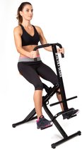 TOTAL Crunch hometrainer - fitnessapparaat - biceps, latissimus, buik, schouders, rug en deltaspieren - lichte cardiotraining