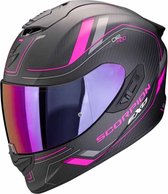 Scorpion Exo 1400 Evo 2 Carbon Air Mirage Matt Black-Pink L - Maat L - Helm