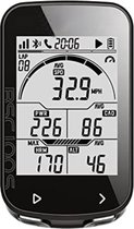 Compteur kilométrique vélo - Ordinateur de vélo sans fil - Compteur de vitesse vélo - Zwart