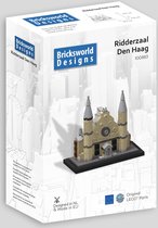 Bricksworld BOC-ARC-RID BOC Architectuur Landmark Den Haag Ridderzaal. Samengesteld uit originele nieuwe LEGO® onderdelen.