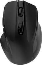 Draadloos muis - Ergonomische muis - Gamingmuis - Gamer muis - Draadloze computermuis - Wireless - met DPI knop | Zwart G-528