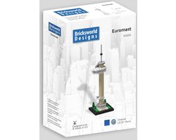 Bricksworld BOC-ARC-EUR Architectuur Landmark Rotterdam Euromast. Samengesteld uit originele nieuwe LEGO® onderdelen.