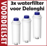 VOORDEELSET van 3 ECCELLENTE Ecam Waterfilters voor Delonghi koffiemachine / DLSC002