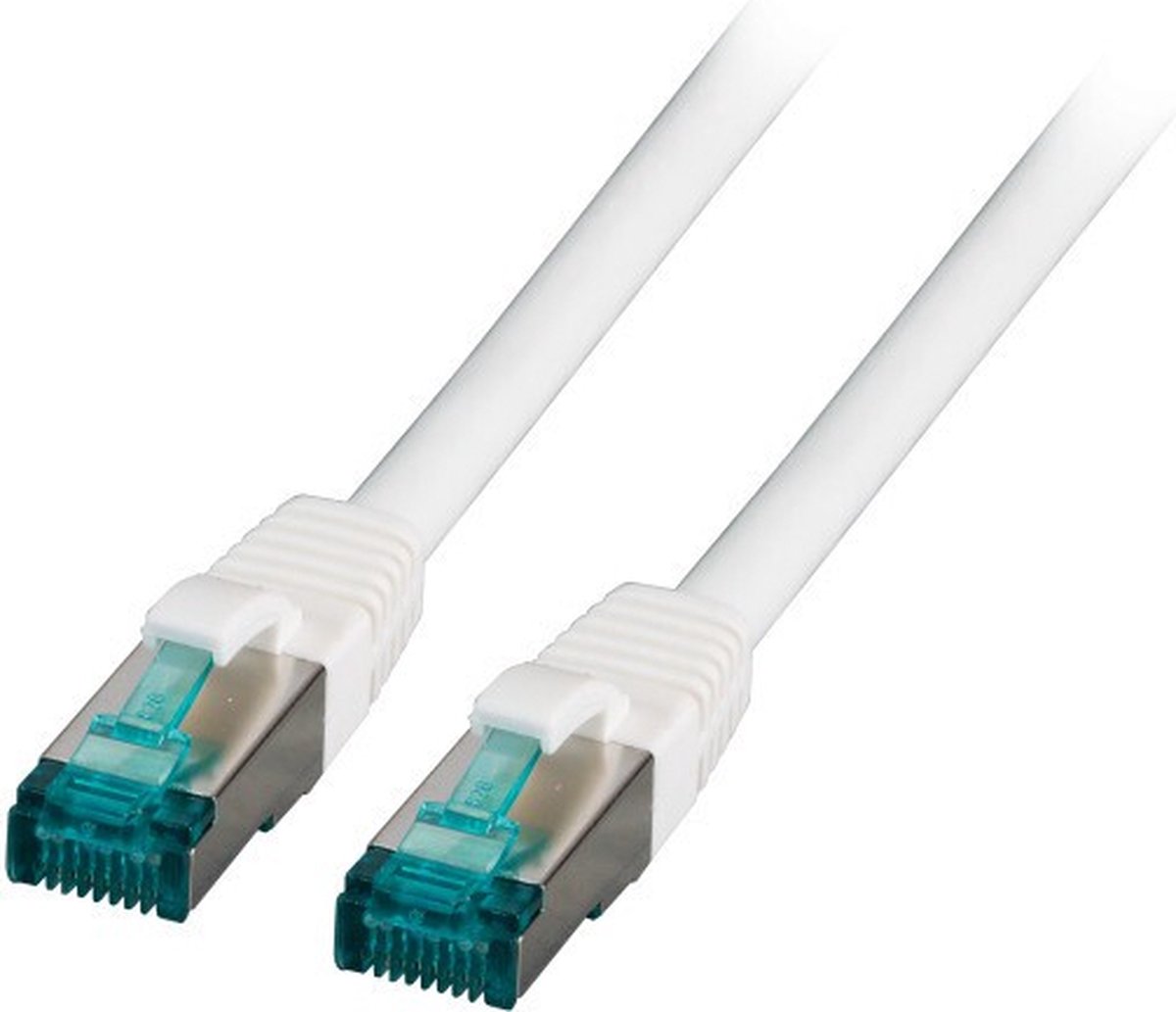 EFB RJ45 Patchkabel S/FTP, Cat.6A, LSZH, 30m, weiY