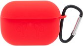 Étui Premium adapté à Airpod Pro 2 - Étui de chargement en plastique rouge