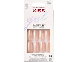 foto van Kiss Gel Fantasy Nails - Kunstnagels - 28 stuks - Nepnagels - Rock Candy