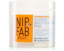 NIP+FAB Wattenschijfjes Glycolic Fix Daily Pads - Gezichtsreiniging
