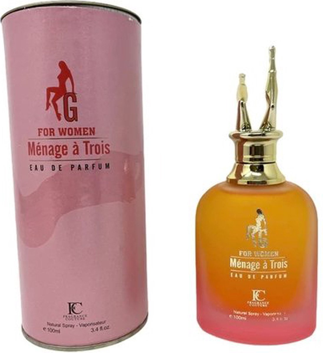 Goedkoopste FC - Ménage à trois - for her - eau de parfum - 100 ml