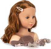 Konges Sløjd poppenbuste met haaraccessoires - Geschikt vanaf 3 jaar