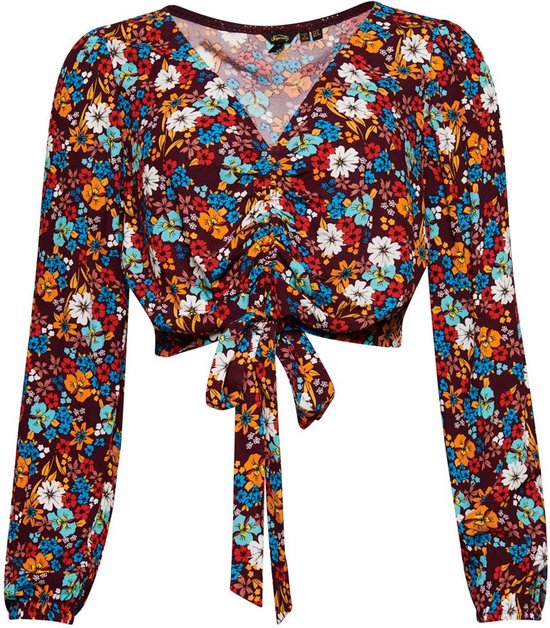 Superdry - Haut Vintage noué sur le devant - Femme - T-shirts
