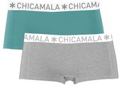 Chicamala Meisjes Boxershorts - 2 Pack - Maat 146/152 - Meisjes Onderbroeken