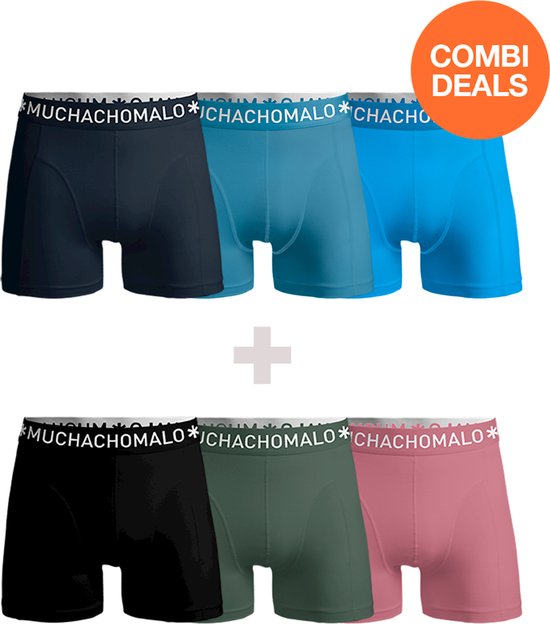 Muchachomalo Heren Boxershorts - 3 Pack - Mannen Onderbroeken