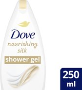 Dove Nourishing Silk Douchecrème - 250 ml - Voordeelverpakking 12 stuks