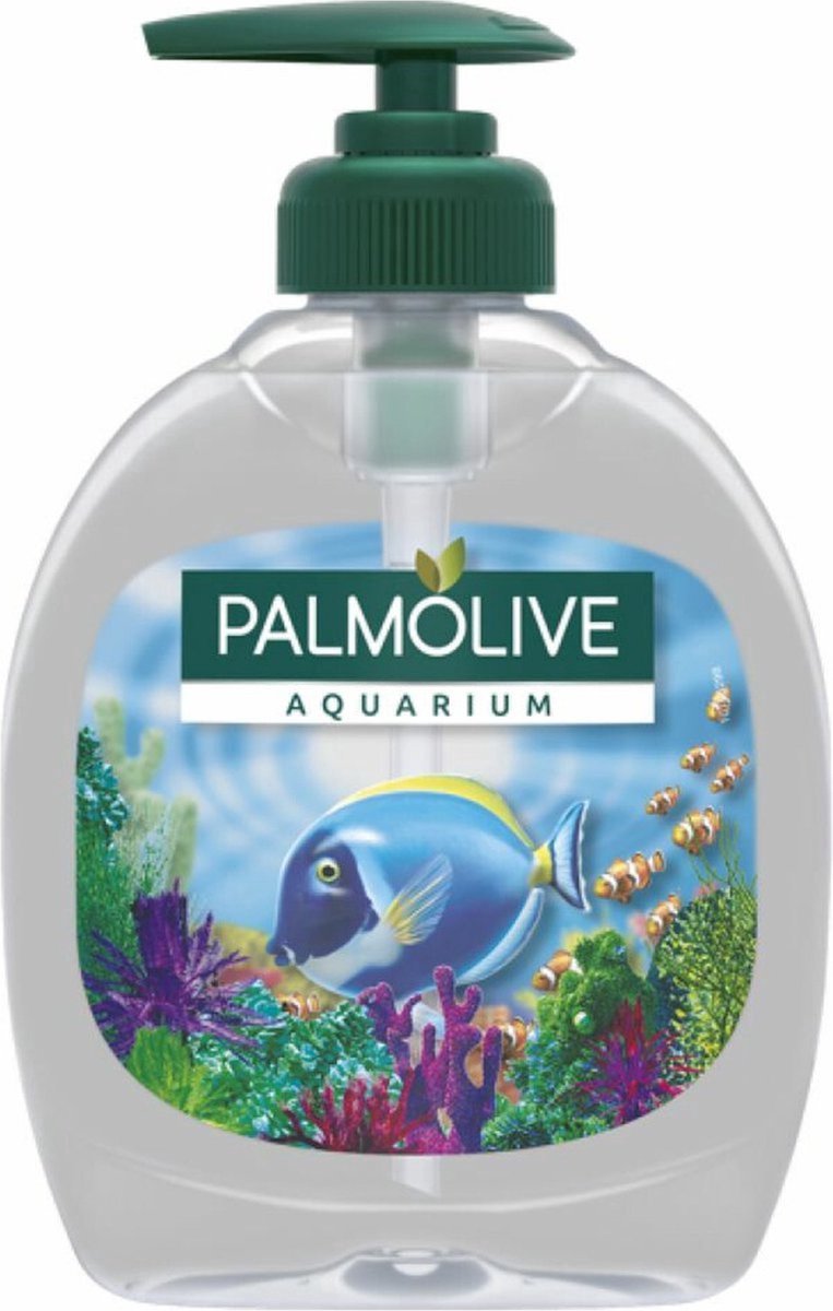 Palmolive Aquarium Handzeep 300 ml - Voordeelverpakking 12 stuks