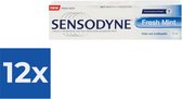 Sensodyne Tandpasta - Fresh Mint 75 ml. - Voordeelverpakking 12 stuks