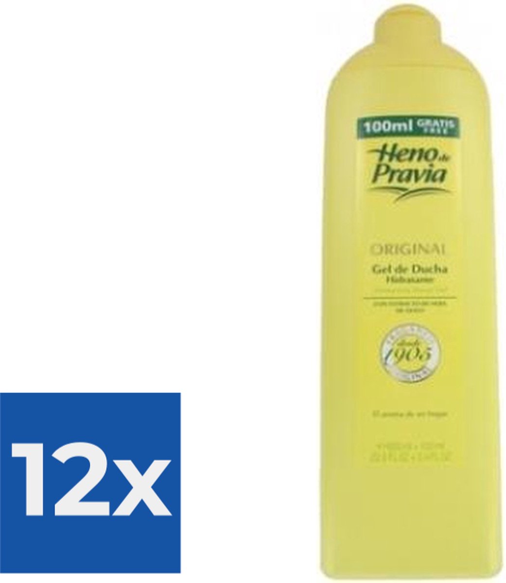 Heno de Pravia Douchegel Original 750ml - Voordeelverpakking 12 stuks