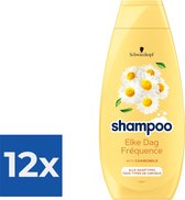 Schwarzkopf Shampoo 400ml Elke dag - Voordeelverpakking 12 stuks