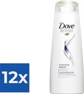 Dove Shampoo Intense Repair 250 ml - Voordeelverpakking 12 stuks