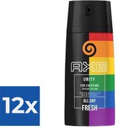 Axe Unite Deodorant Bodyspray 150ML - Voordeelverpakking 12 stuks