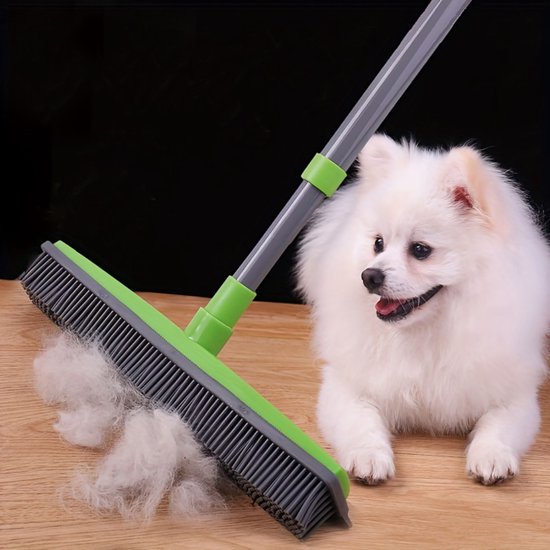 Livano Huisdierhaar Verwijderaar - Kattenhaar Verwijderaar - Haarverwijderaar - Voor Huisdieren - Kappersbezem - Rubber - Rood van Livano — afbeelding 4
