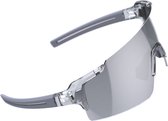 BBB Cycling FullView HC Fietsbril – High Contrast Wielrenbril – Torische MLC Lens – Frameless Fietsbril – Smoke Silver – BSG-70