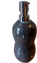 Zeepdispencer-Marmer-Luxe-Shampoo-Natuursteen-Grijs-Spotgoedkoop