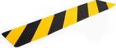 Anti slip tape - Zwart/geel - 61x15cm - Veiligheidstape - Gevarenzone