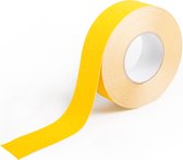 Anti slip tape - Geel - 50 mm breed - Veiligheidstape - Vervormbaar - Rol 18,3 meter