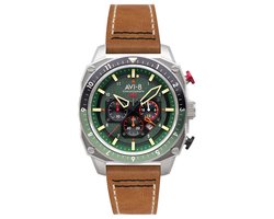AVI-8 - AV-4100-01 - Polshorloge - Heren - Quartz - HAWKER HUNTER DUAL TIME
