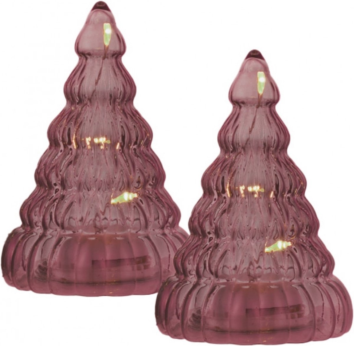 Sirius Home Lucy, Lichtdecoratie figuur, Bordeaux, Glas, Ambiance, Oriëntatie, Universeel, Kerstboom
