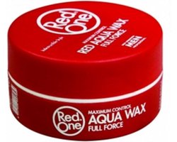 Red One Red Aqua Hair Wax - 150 ml - Voordeelverpakking 6 stuks