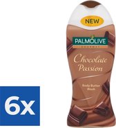 Palmolive Douchegel - Chocolate Passion 250 ml - Voordeelverpakking 6 stuks