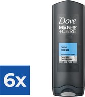 Dove Men+Care Cool Fresh - Douche Gel - Voordeelverpakking 6 stuks