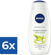 Nivea Douchegel - Star Fruit 250 ml - Voordeelverpakking 6 stuks