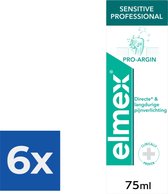 Elmex Tandpasta Sensitive Professional - 75ml - Voordeelverpakking 6 stuks