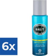 Brut Deospray Men - Sport Style 200 ml - Voordeelverpakking 6 stuks
