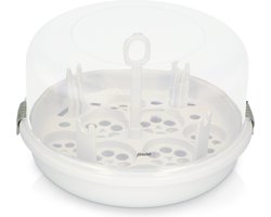 Product: Alecto BW05 - Magnetron en Fles Sterilisator - Wit, van het merk 