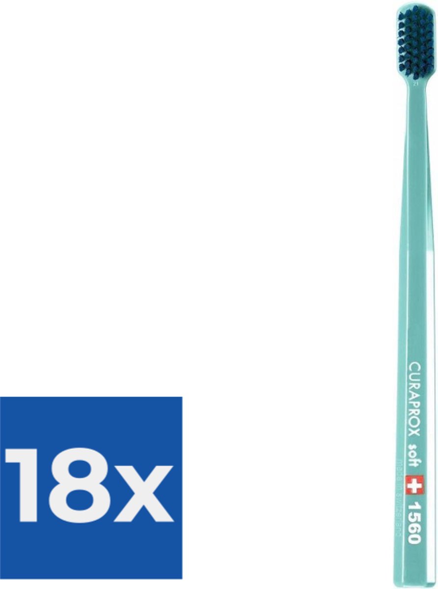 Goedkoopste Curaprox CS 1560 Soft Tandenborstel - Voordeelverpakking 18 stuks