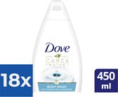 Dove Care & Protect Douchecreme - 450 ml - Voordeelverpakking 18 stuks