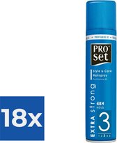 Proset Hairspray Extra Sterk - Voordeelverpakking 18 stuks
