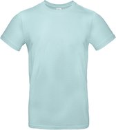 2-Pack herenshirt 'E190' met ronde hals B&C Collectie Millenial Mint maat L